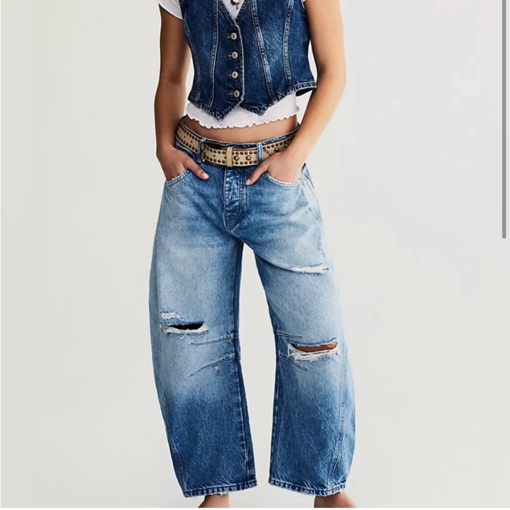 We The Free Barrel Jeans - Like New